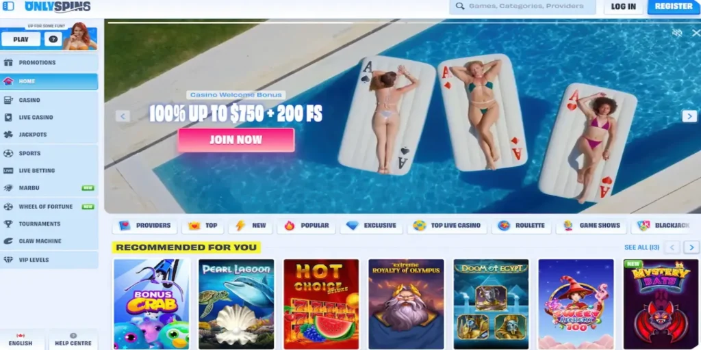 only spins casino review