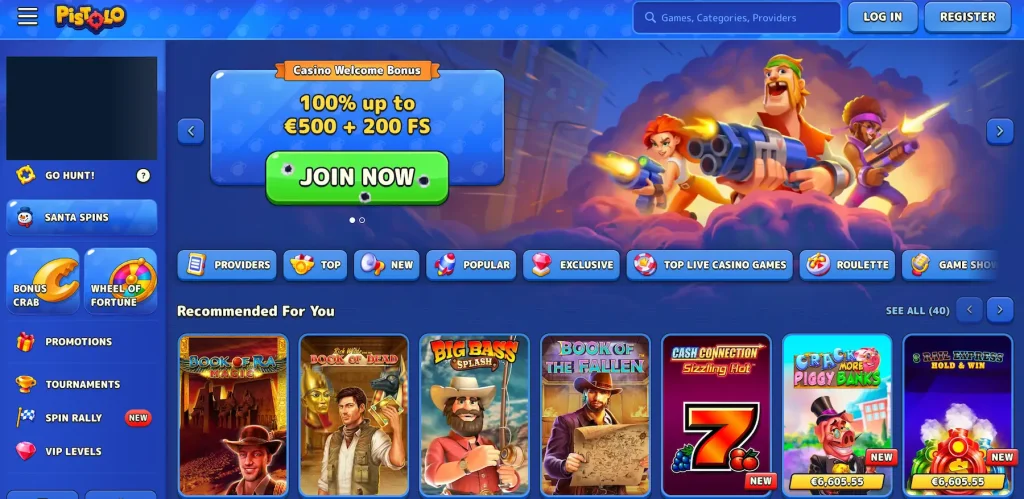 Pistolo Casino Review